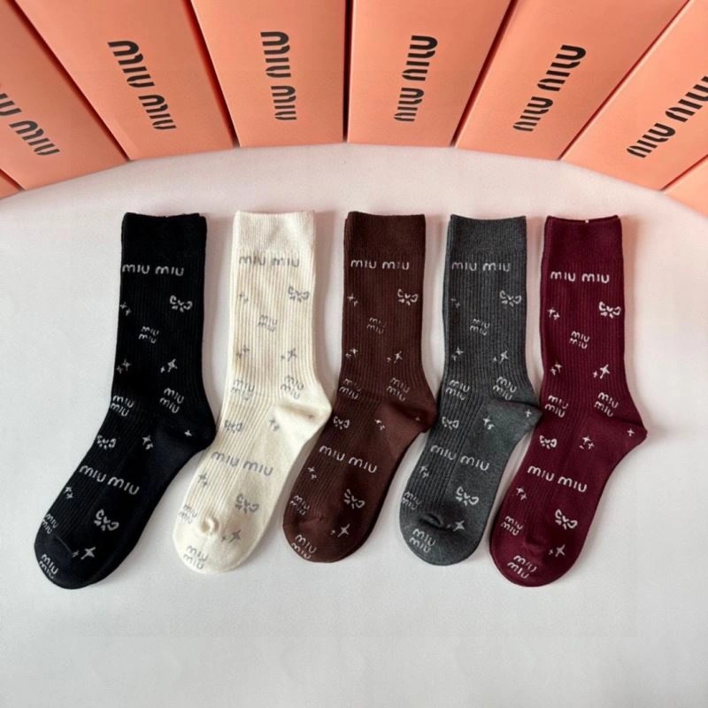 Minimalist Miu Miu Socks 273529