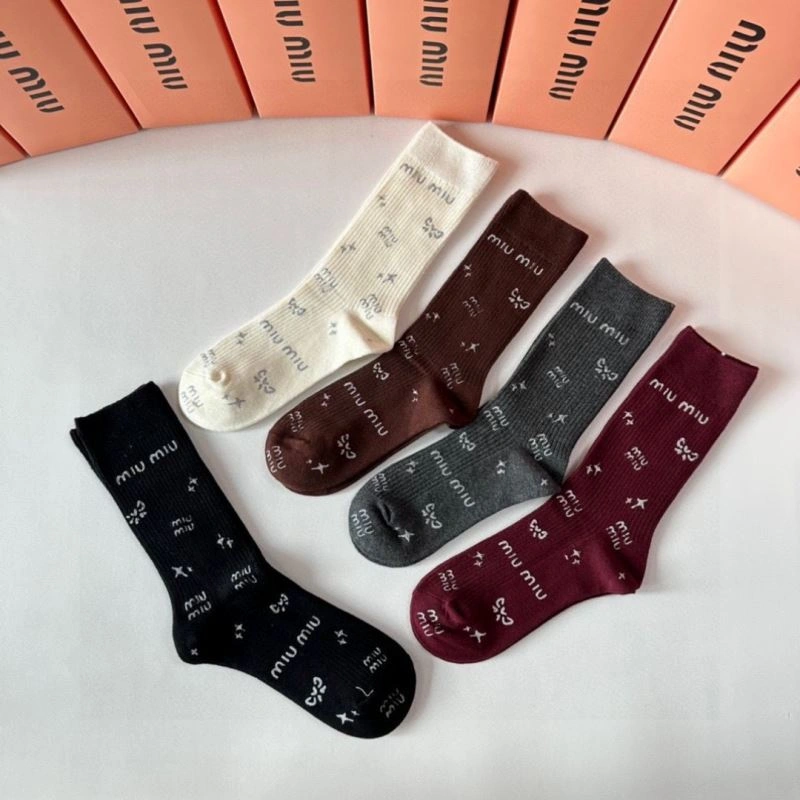 Minimalist Miu Miu Socks 273529
