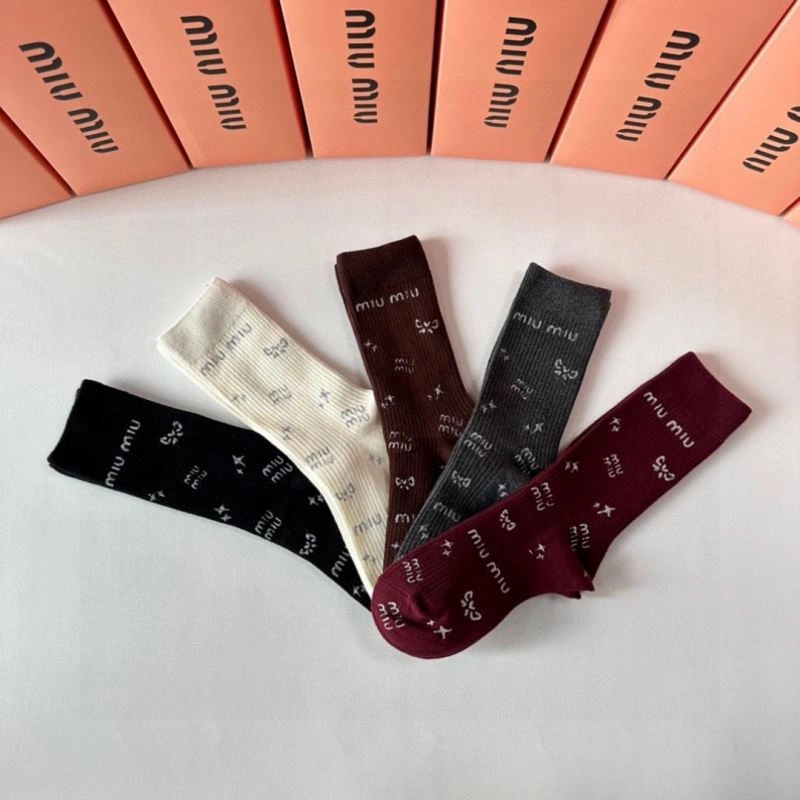 Minimalist Miu Miu Socks 273529