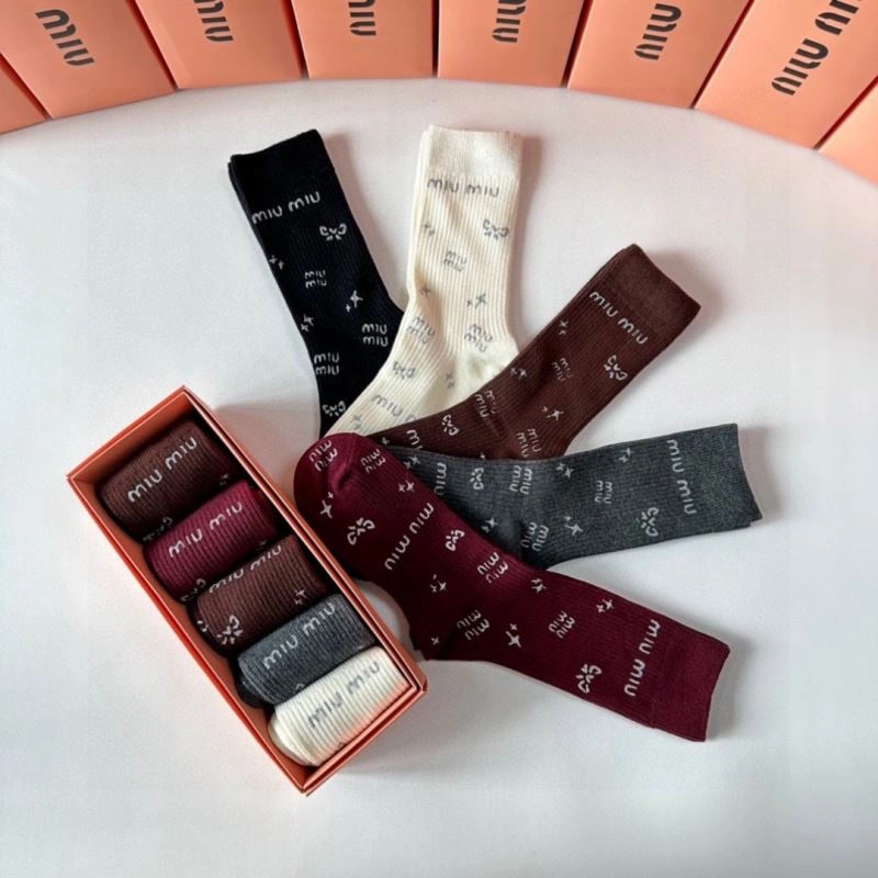 Minimalist Miu Miu Socks 273529