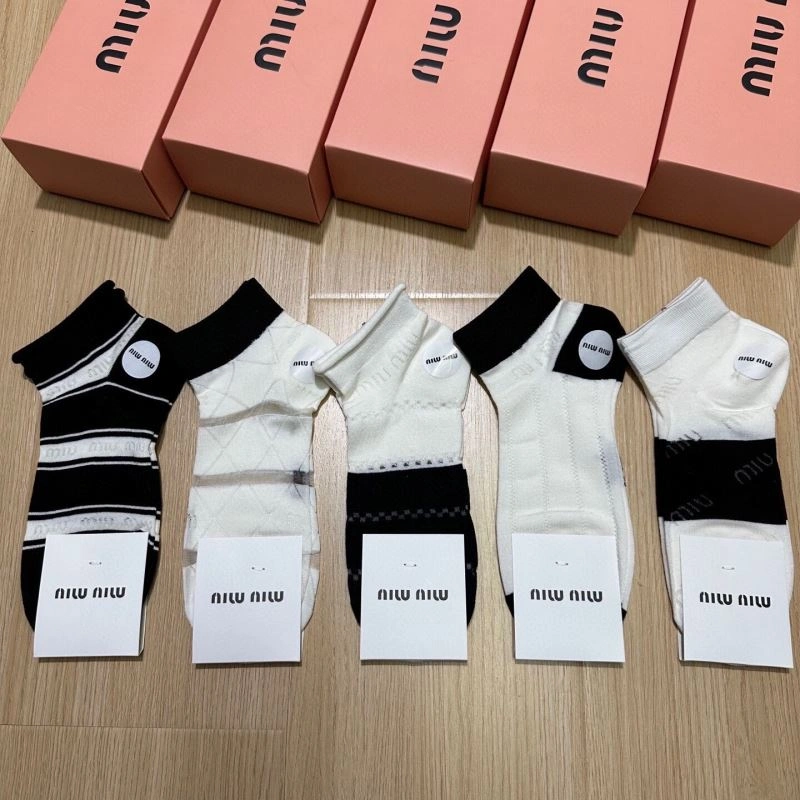 Breathable Miu Miu Socks 273517