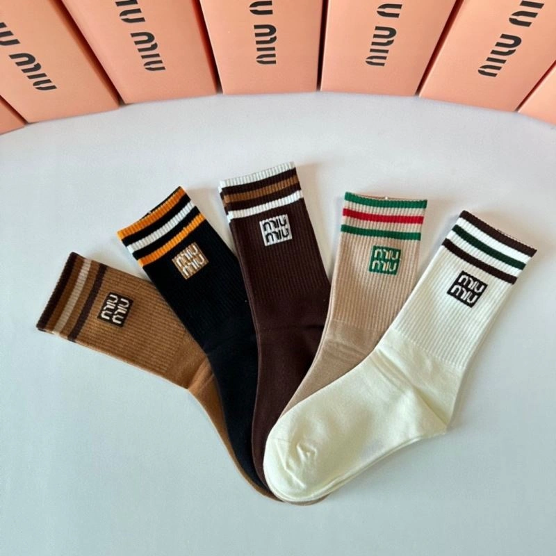 WrinkleFree Miu Miu Socks 273499