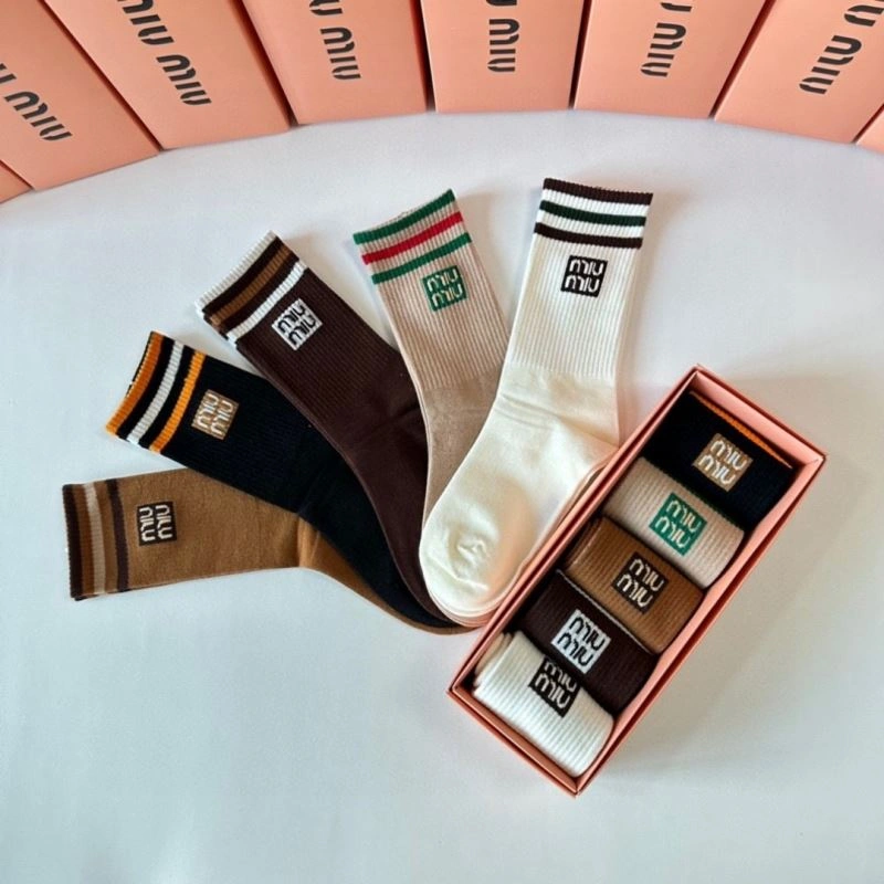 WrinkleFree Miu Miu Socks 273499