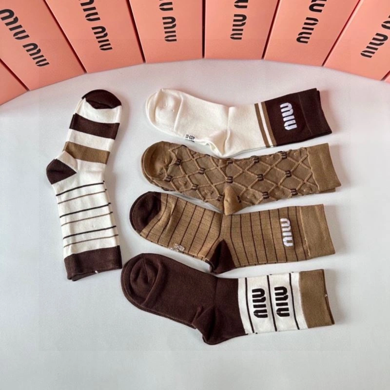 Casual Miu Miu Socks 273506