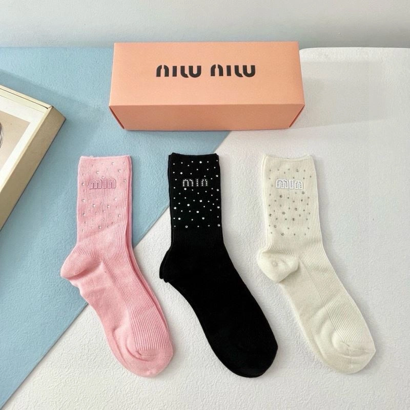 Functional Miu Miu Socks 273512