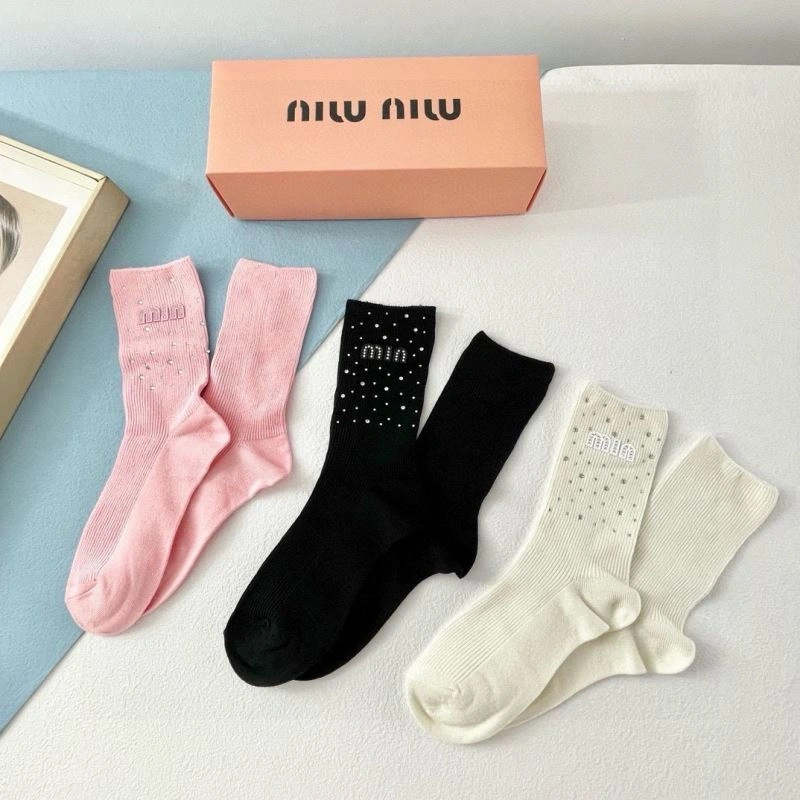 Functional Miu Miu Socks 273512