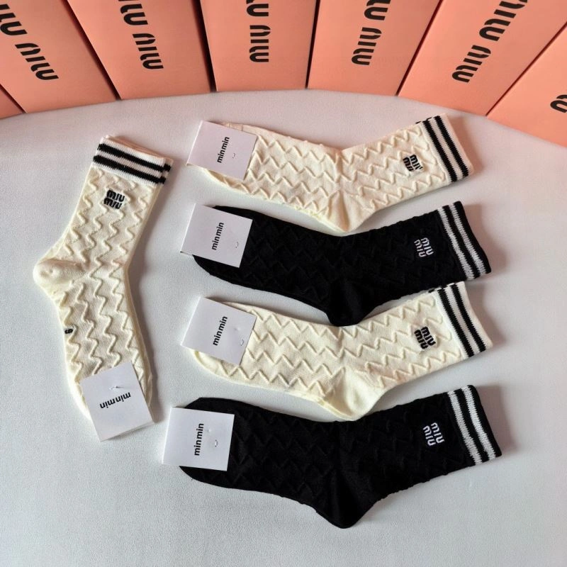 Effortless Miu Miu Socks 273495