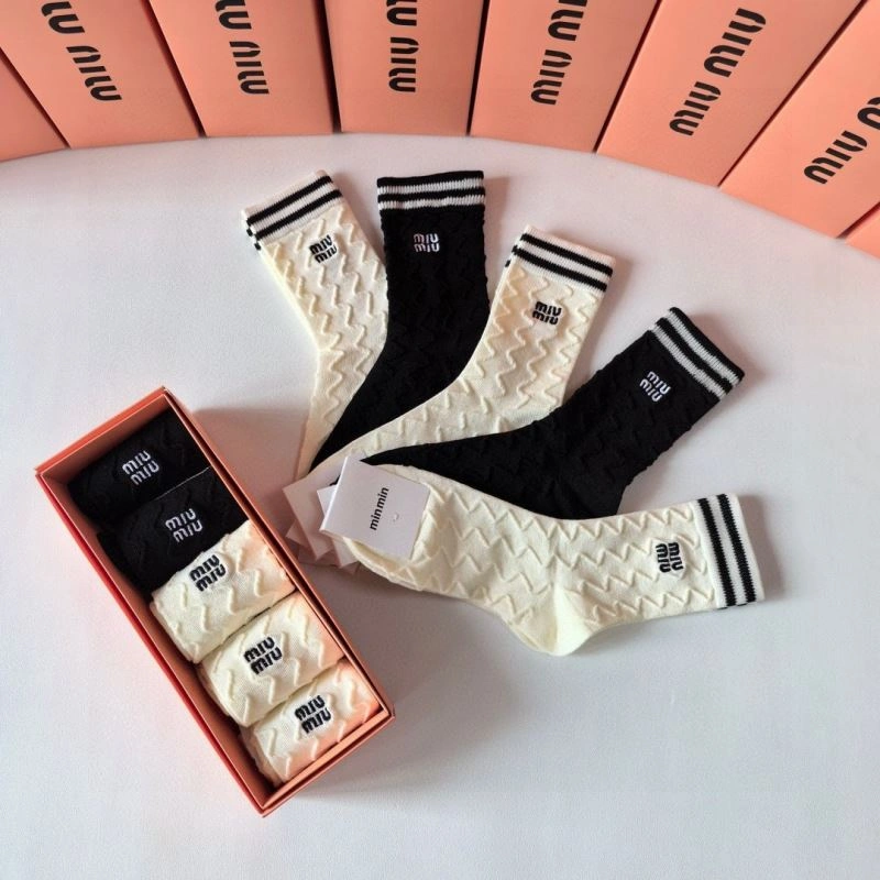 Effortless Miu Miu Socks 273495