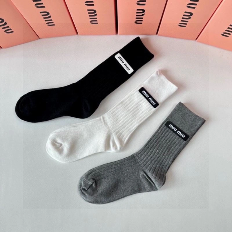 Miu Miu Socks Stretchable 273492
