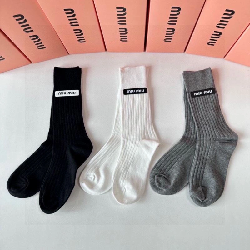 Miu Miu Socks Stretchable 273492