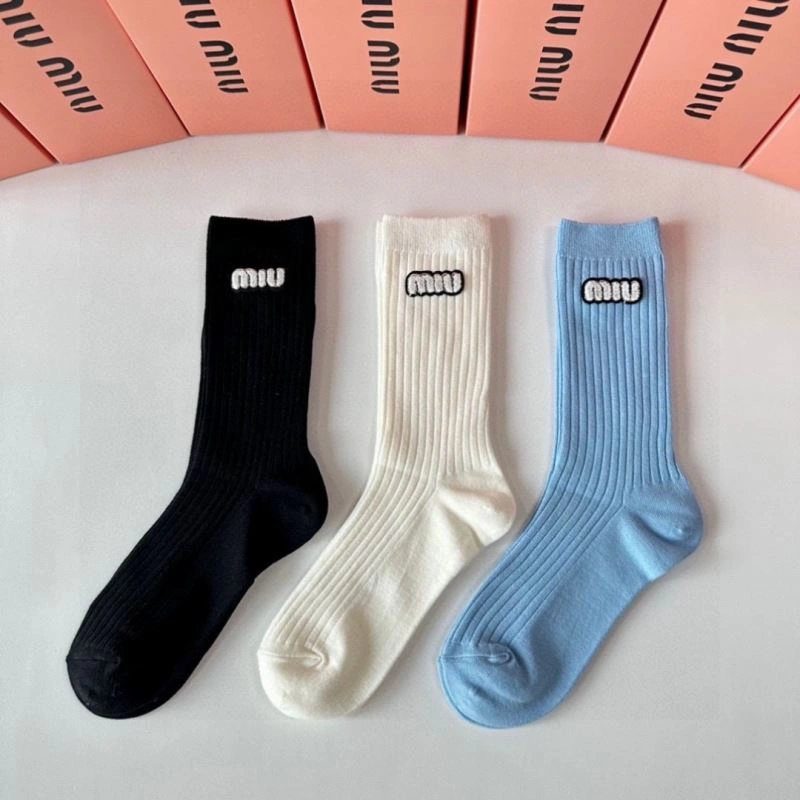 WaterResistant Miu Miu Socks 273489