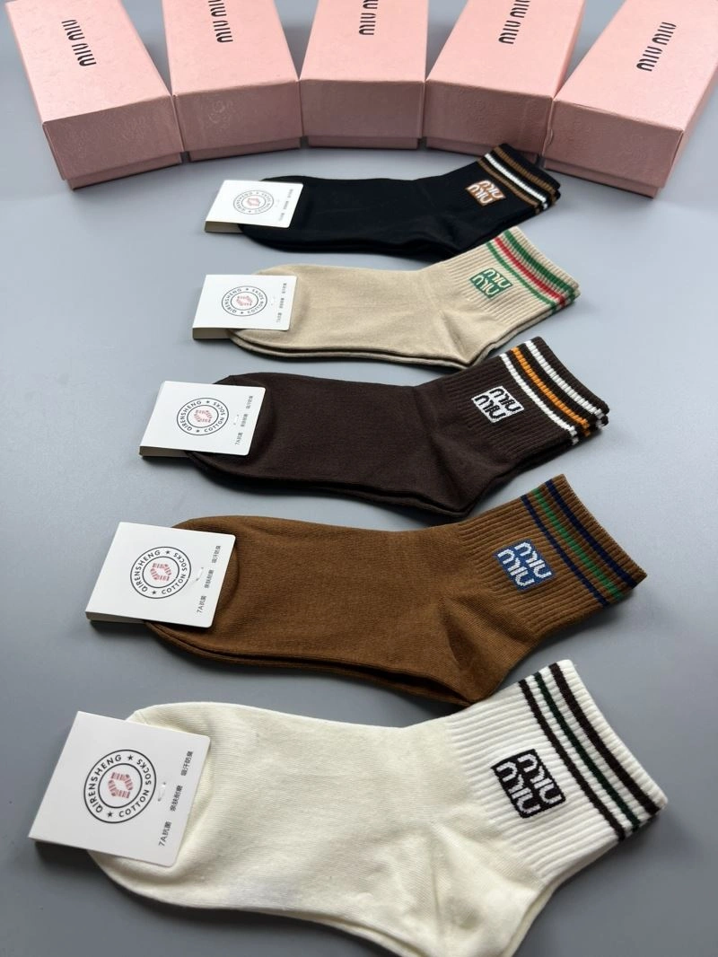 RelaxedFit Miu Miu Socks 274588
