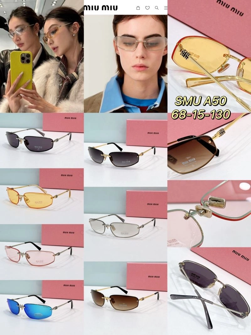 Elegant Miu Miu Sunglasses 281658