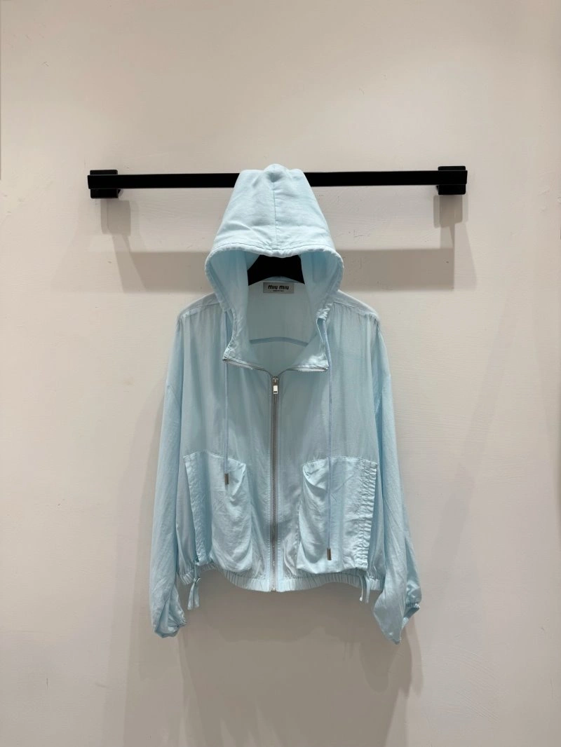 WaterResistant Miu Miu Sunscreen Jacket 154455