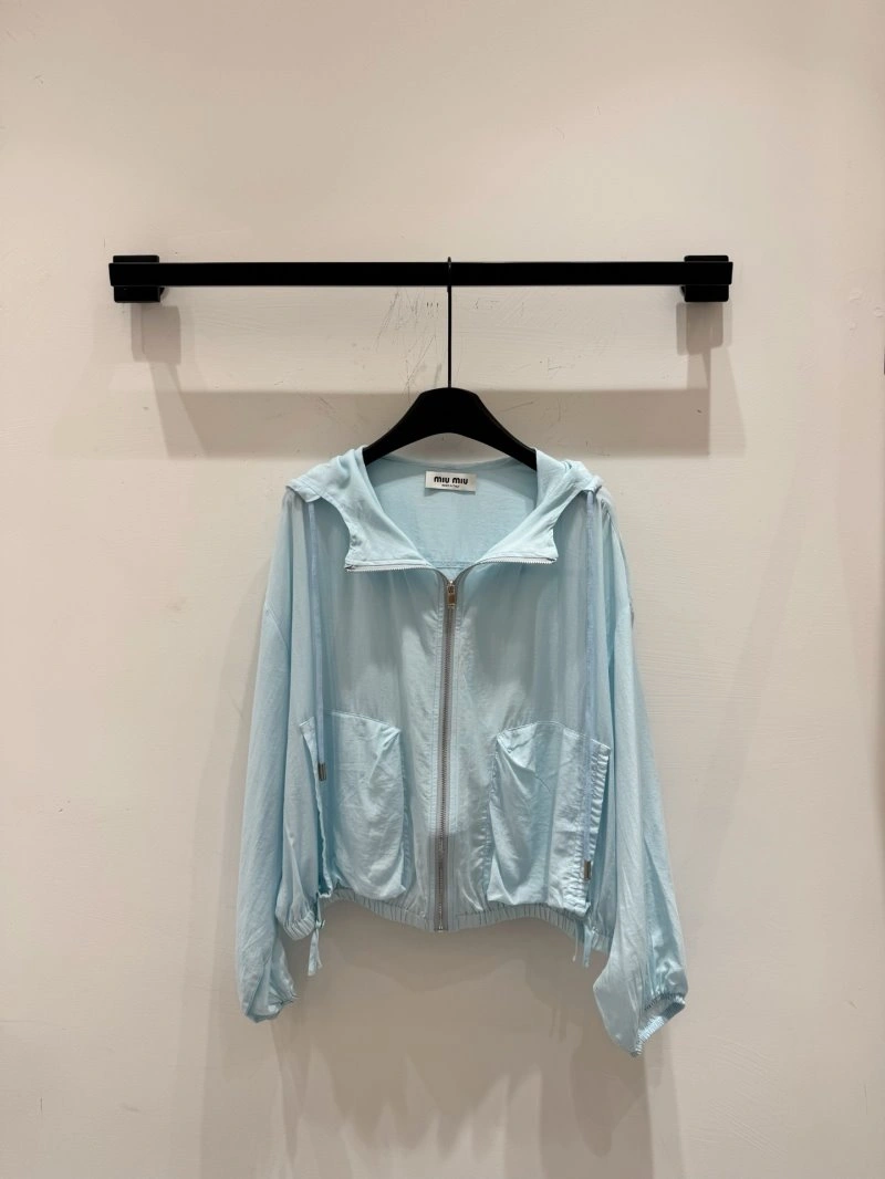 WaterResistant Miu Miu Sunscreen Jacket 154455
