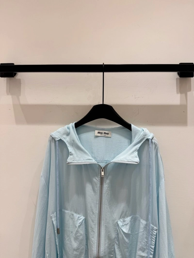 WaterResistant Miu Miu Sunscreen Jacket 154455