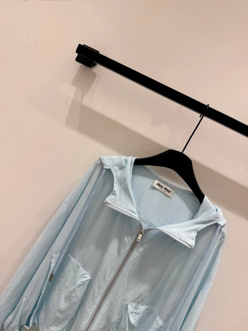 WaterResistant Miu Miu Sunscreen Jacket 154455