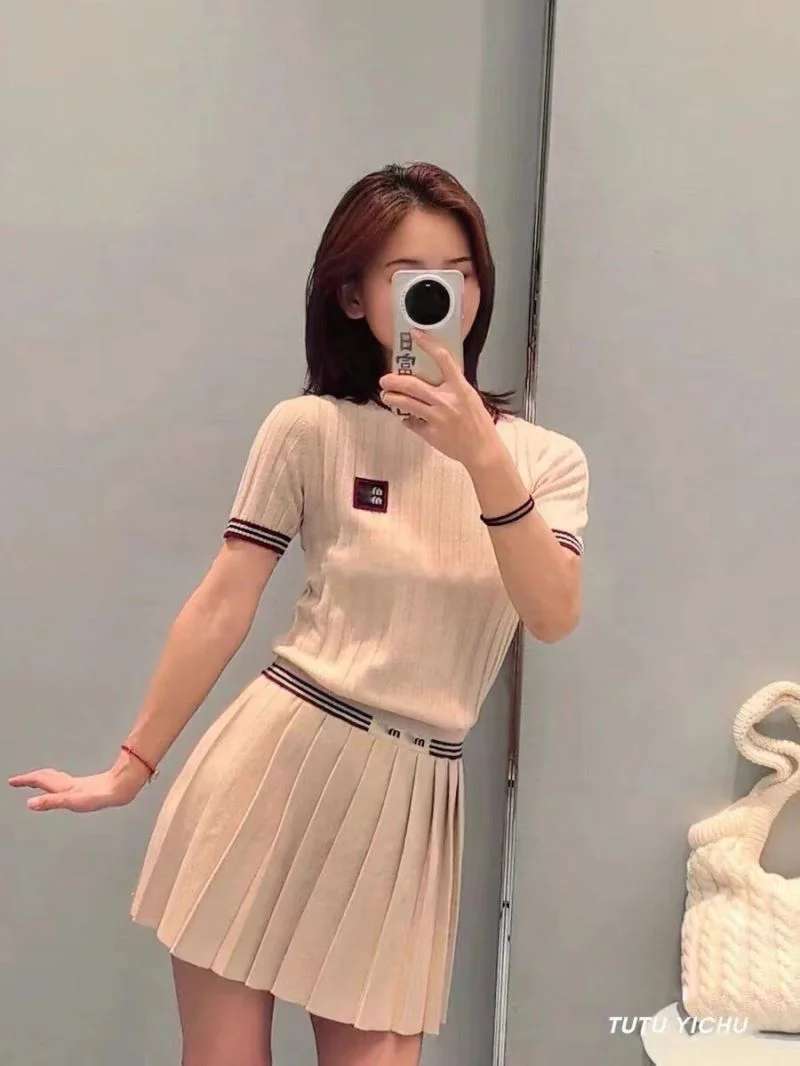 Upgraded Miu Miu T-Shirts 163935