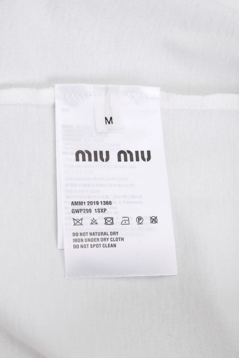 Miu Miu T-Shirts EyeCatching 163934