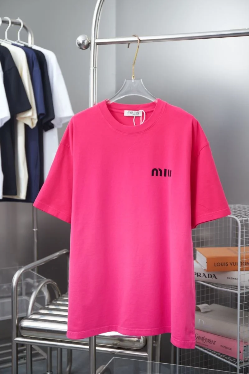 Miu Miu T-Shirts Contemporary 163558