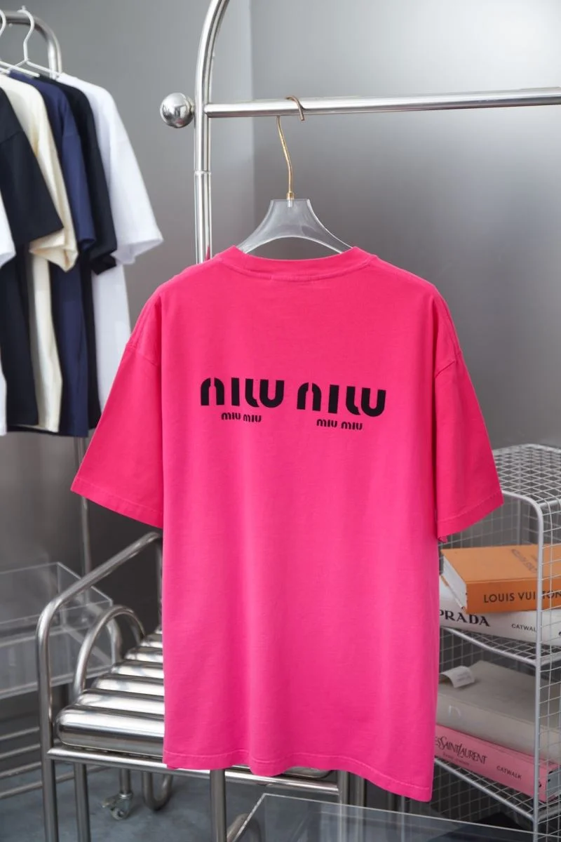 Miu Miu T-Shirts Contemporary 163558