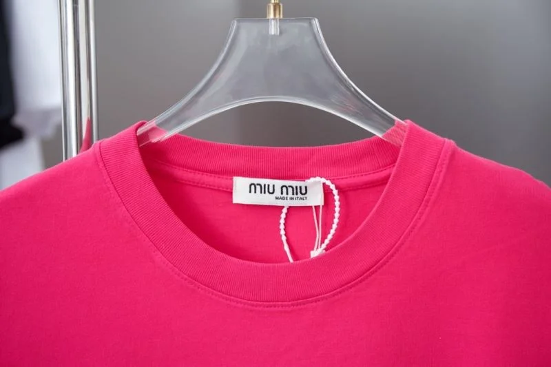 Miu Miu T-Shirts Contemporary 163558