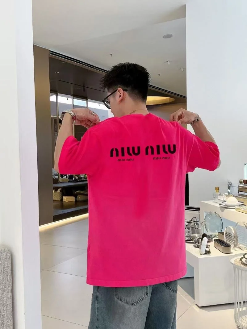 Miu Miu T-Shirts Contemporary 163558