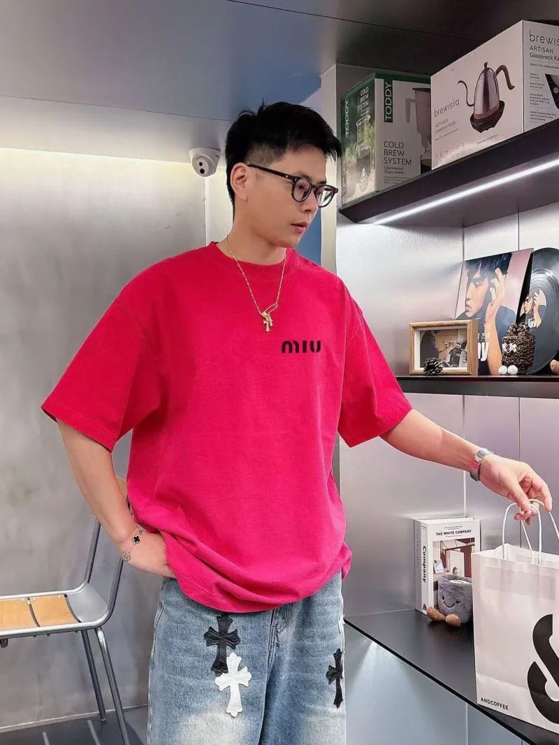 Miu Miu T-Shirts Contemporary 163558