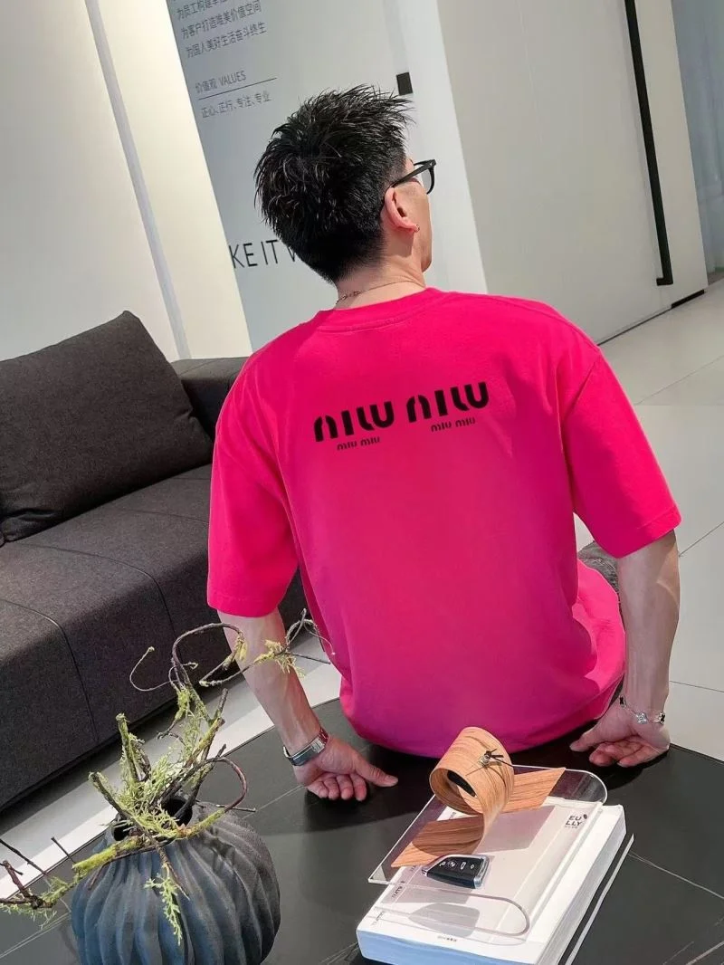Miu Miu T-Shirts Contemporary 163558