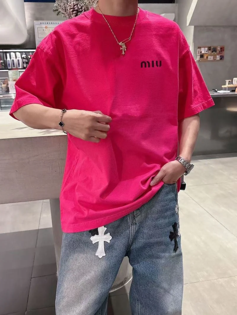 Miu Miu T-Shirts Contemporary 163558