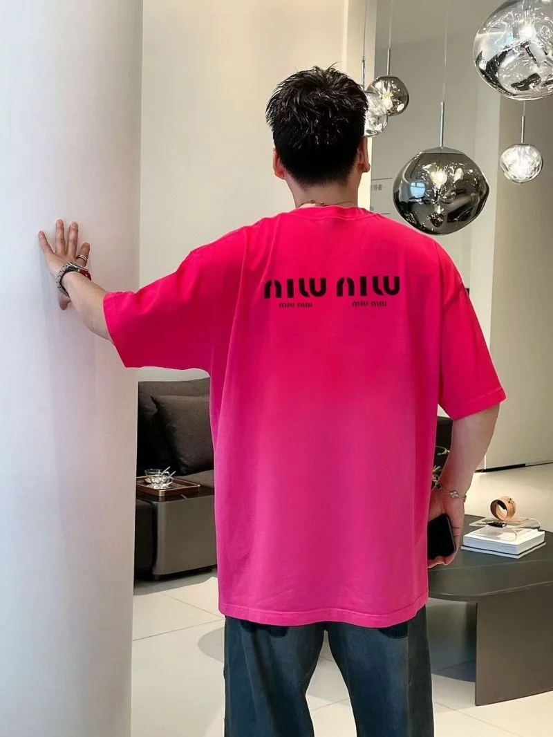 Miu Miu T-Shirts Contemporary 163558