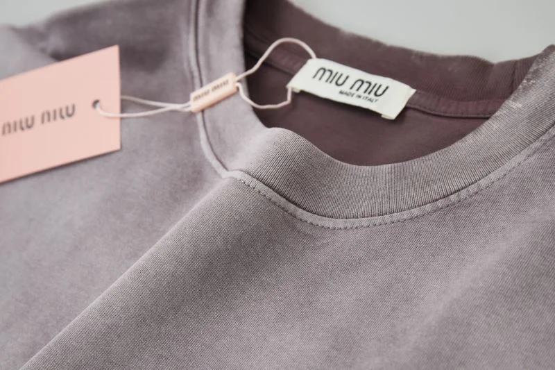 Miu Miu T-Shirts Efficient 163585
