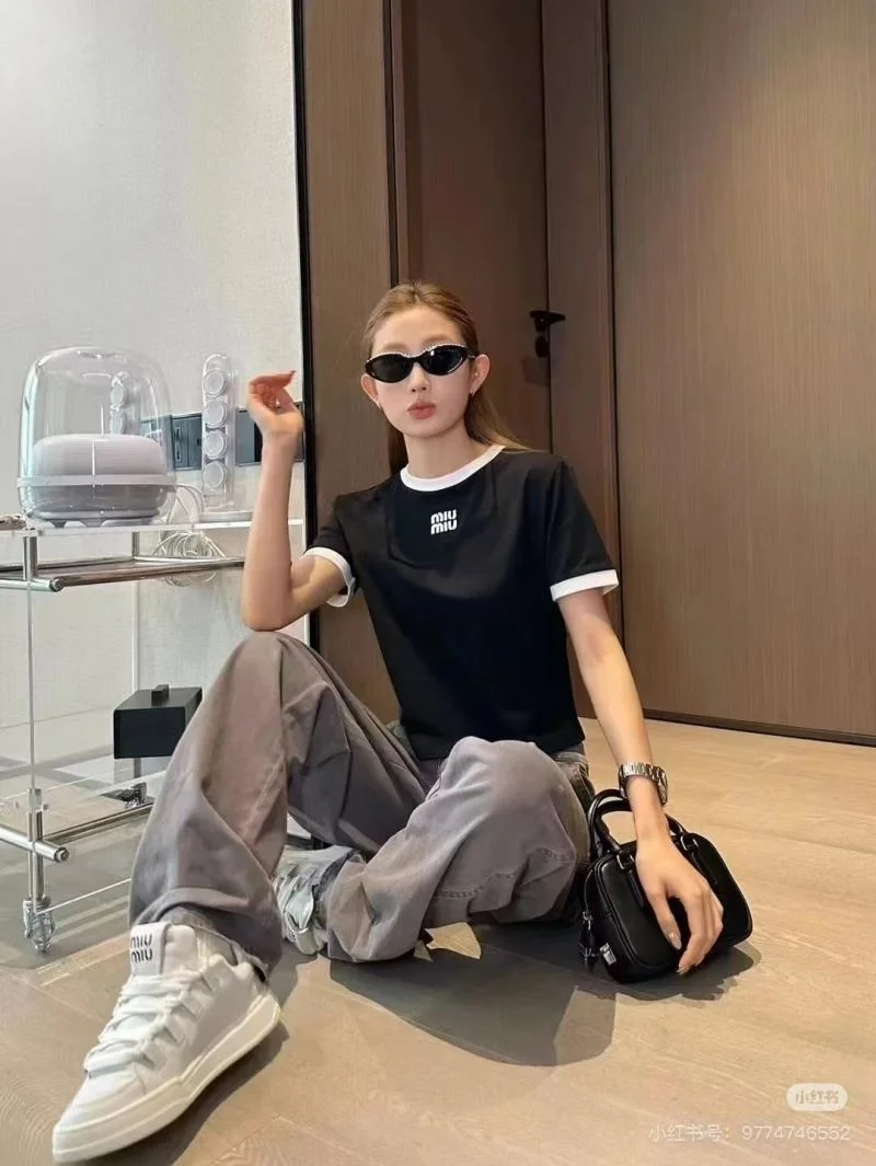 Supportive Miu Miu T-Shirts 163553