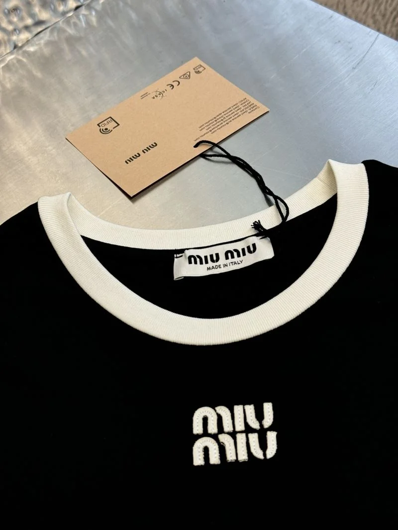 ComfortFit Miu Miu T-Shirts 163549