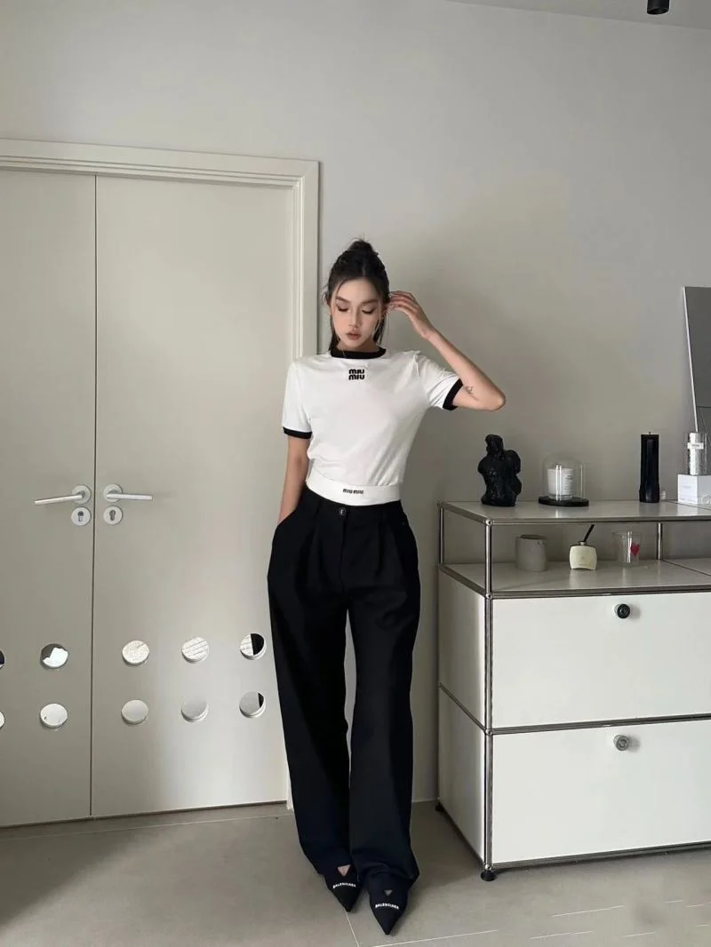 ComfortFit Miu Miu T-Shirts 163549