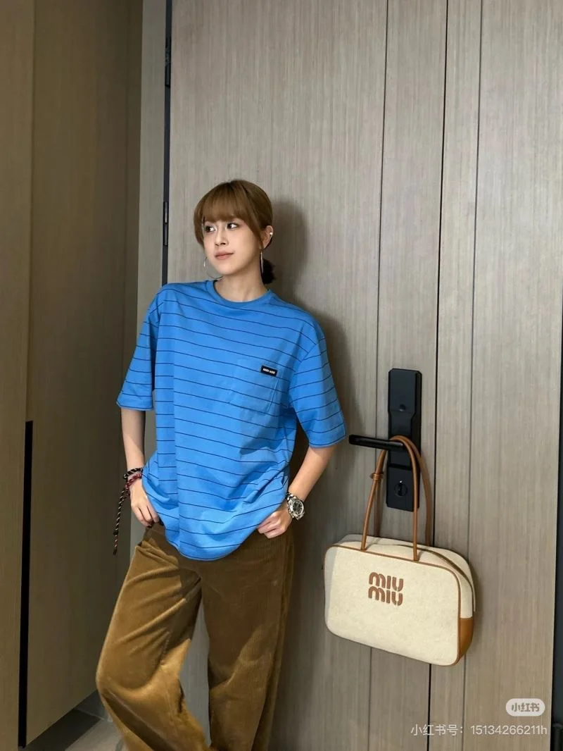 Miu Miu T-Shirts Premium 163551