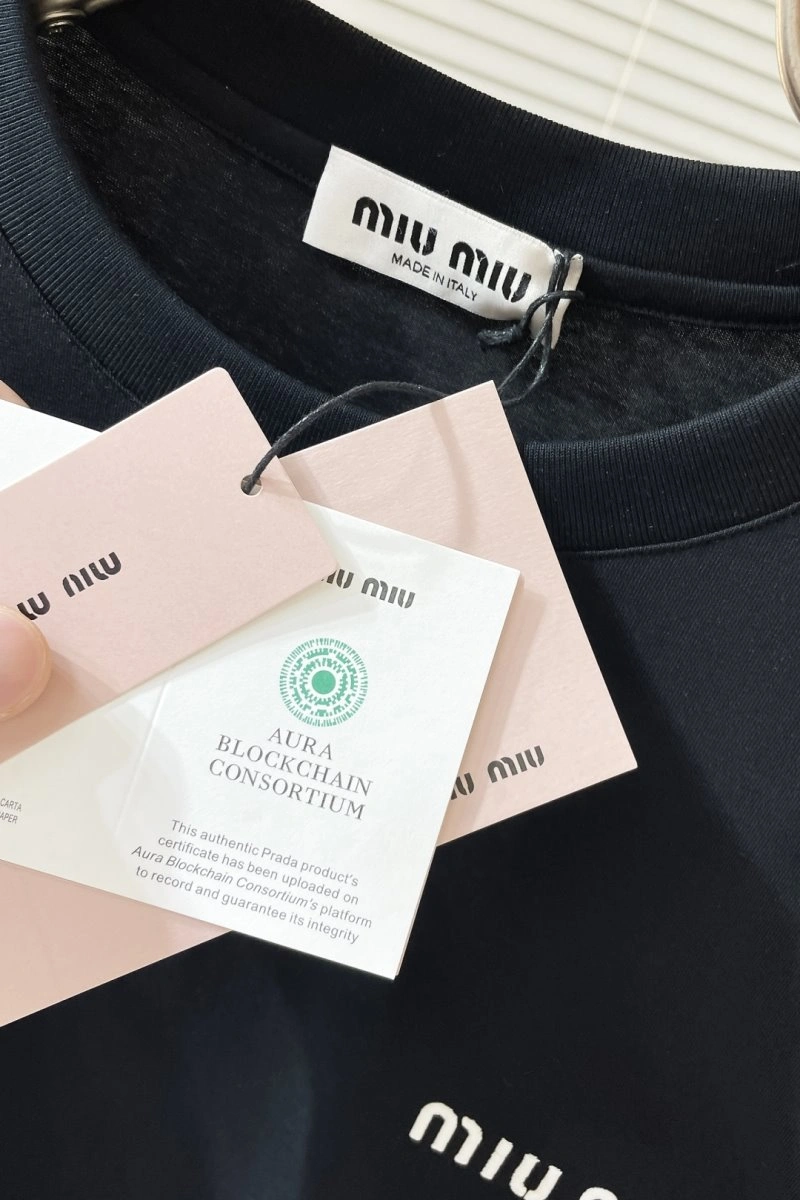 Miu Miu T-Shirts TechFriendly 152241