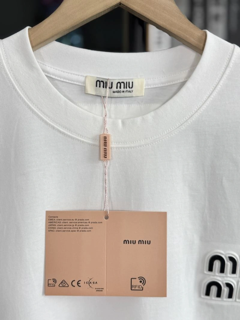 Miu Miu T-Shirts ZipUp 162532