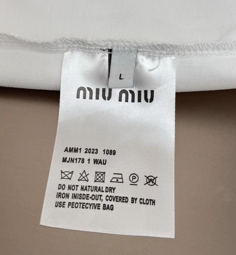 Stretchable Miu Miu T-Shirts 162460