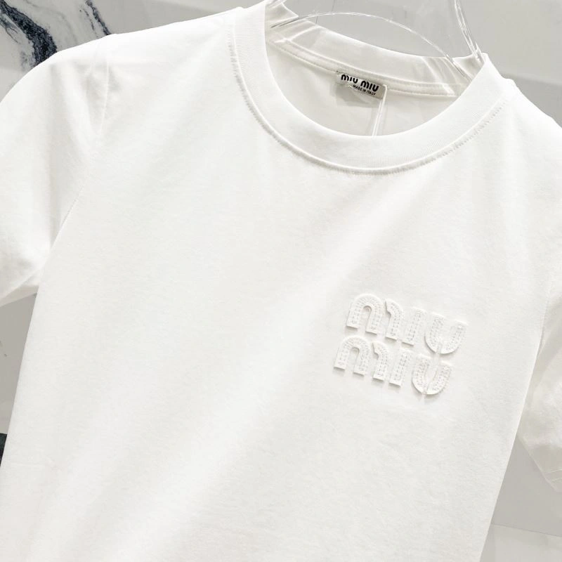 Miu Miu T-Shirts Unisex 162453