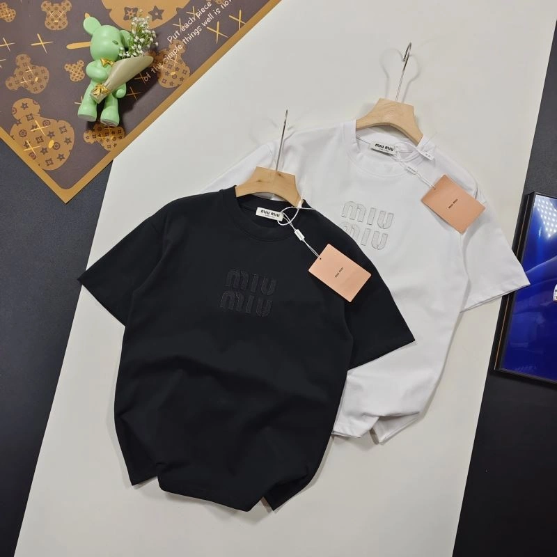 ComfortFit Miu Miu T-Shirts 162448