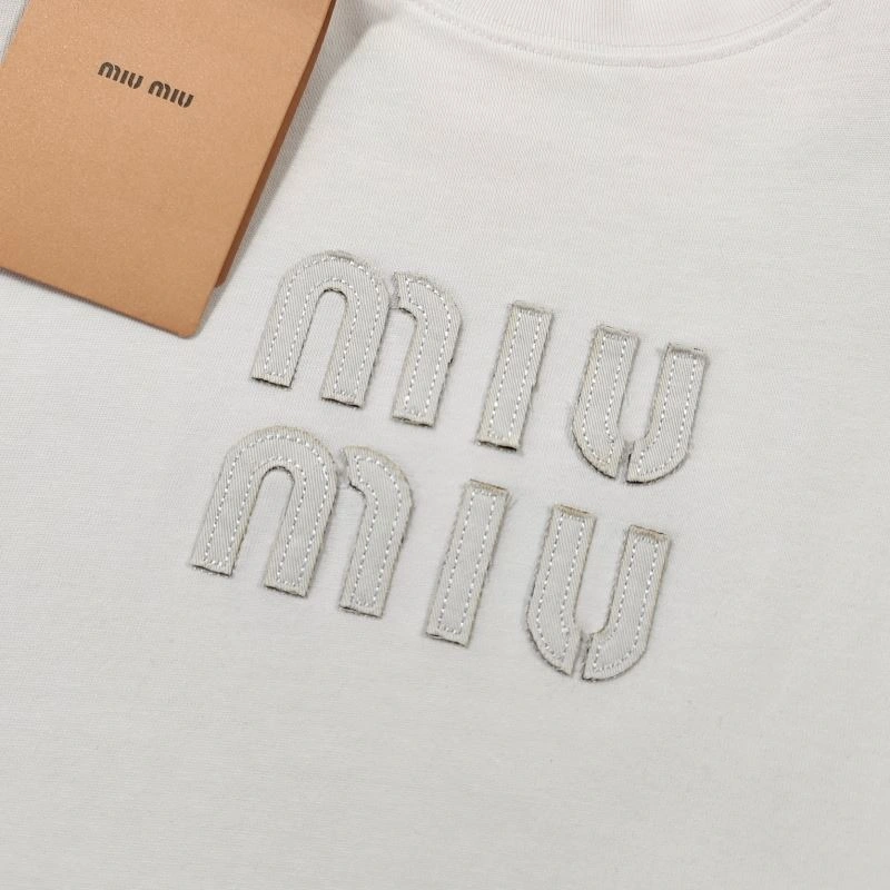 ComfortFit Miu Miu T-Shirts 162448