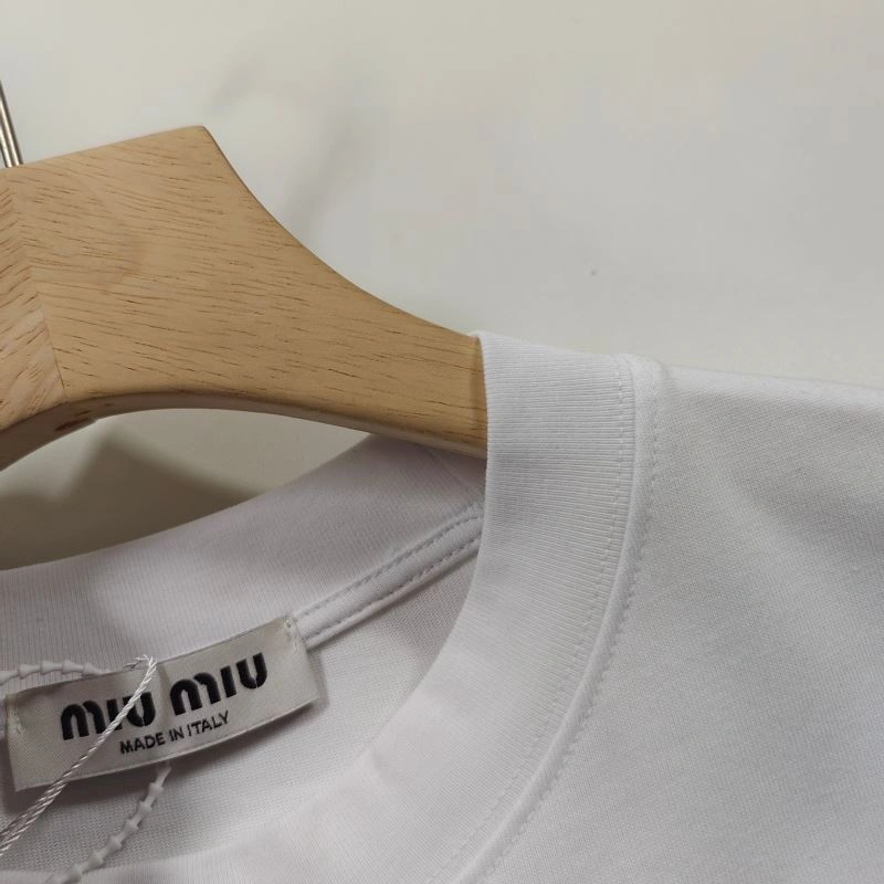ComfortFit Miu Miu T-Shirts 162448