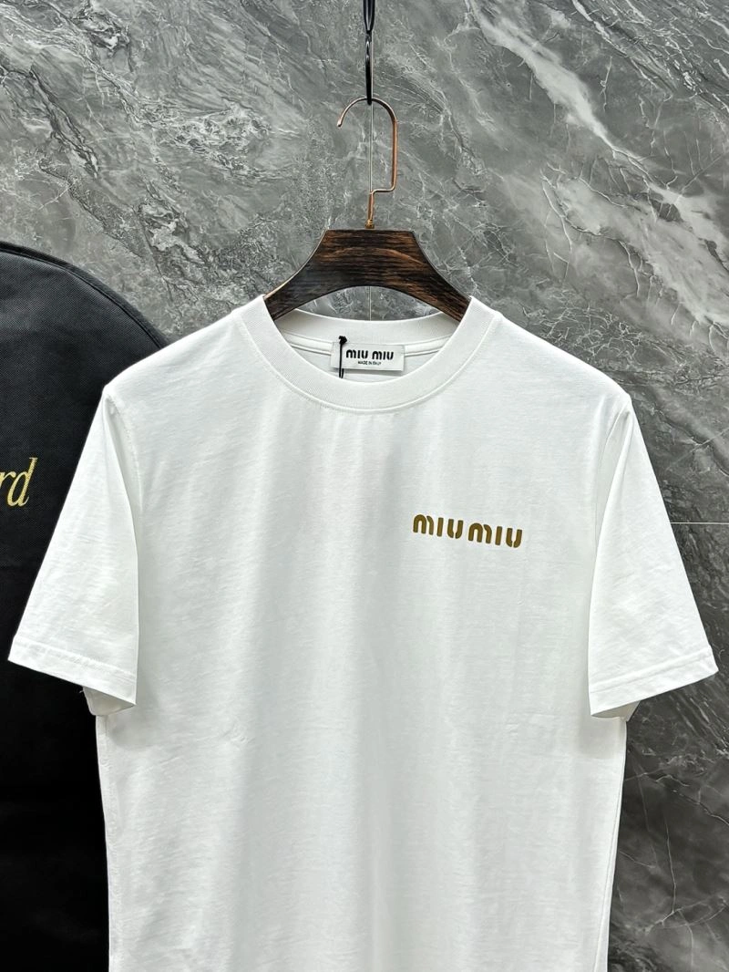 Miu Miu T-Shirts QuickDry 161431