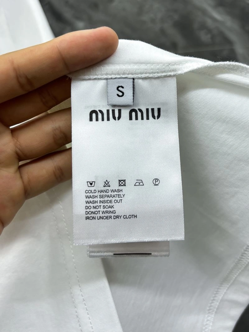 Miu Miu T-Shirts QuickDry 161431