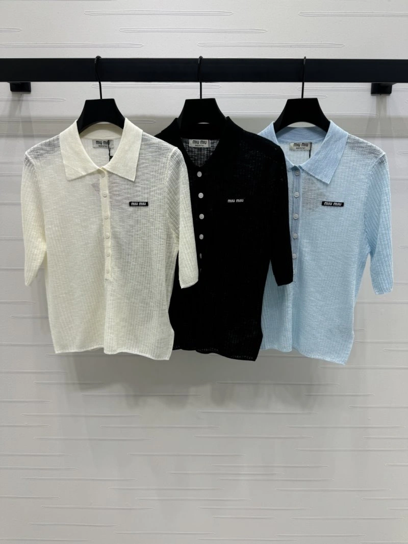Miu Miu T-Shirts Trendsetting 151104