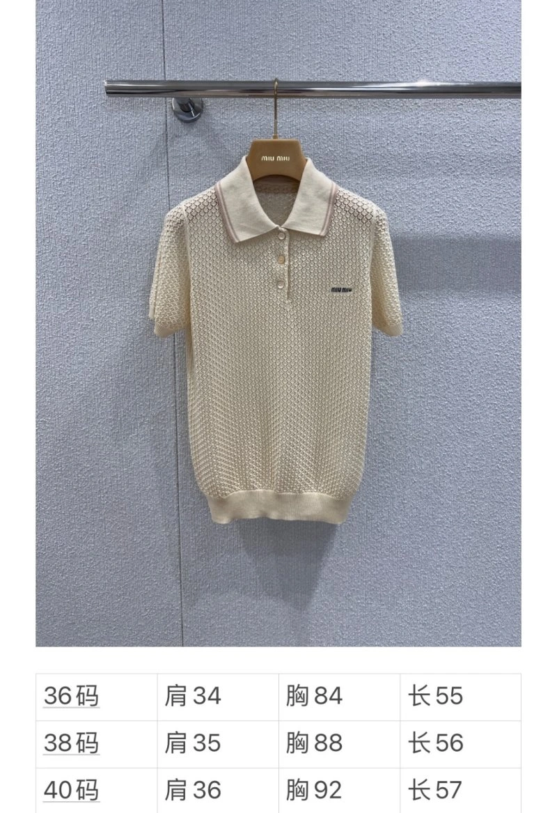 Effortless Miu Miu T-Shirts 151080