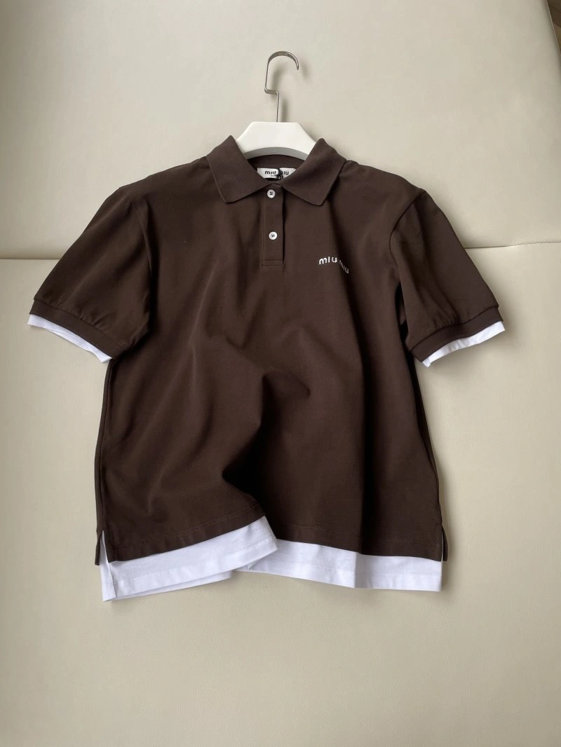 Miu Miu T-Shirts ModernLook 151078
