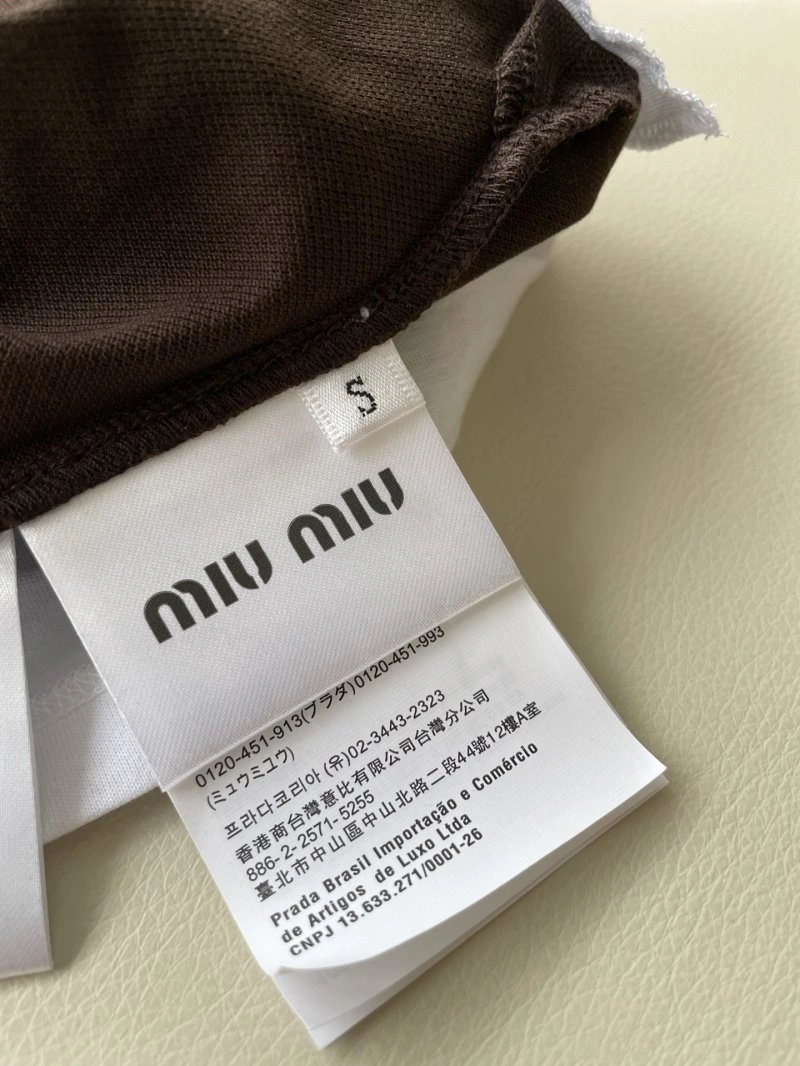Miu Miu T-Shirts ModernLook 151078