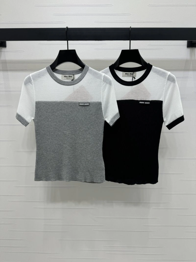 Miu Miu T-Shirts Durable 151072